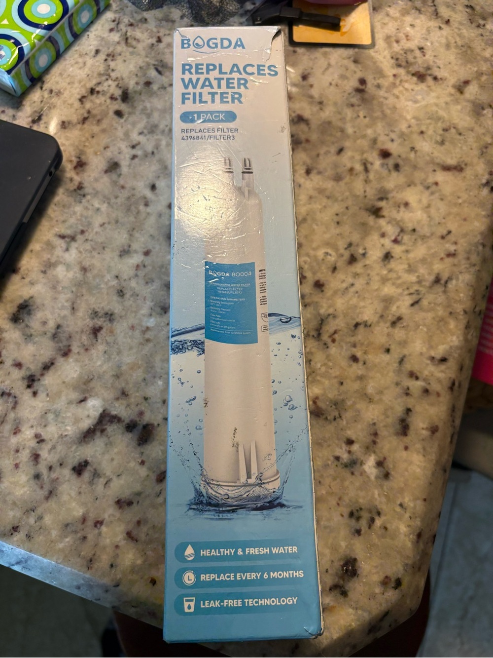 4396841 BOGDA Refrigerator Water Filter